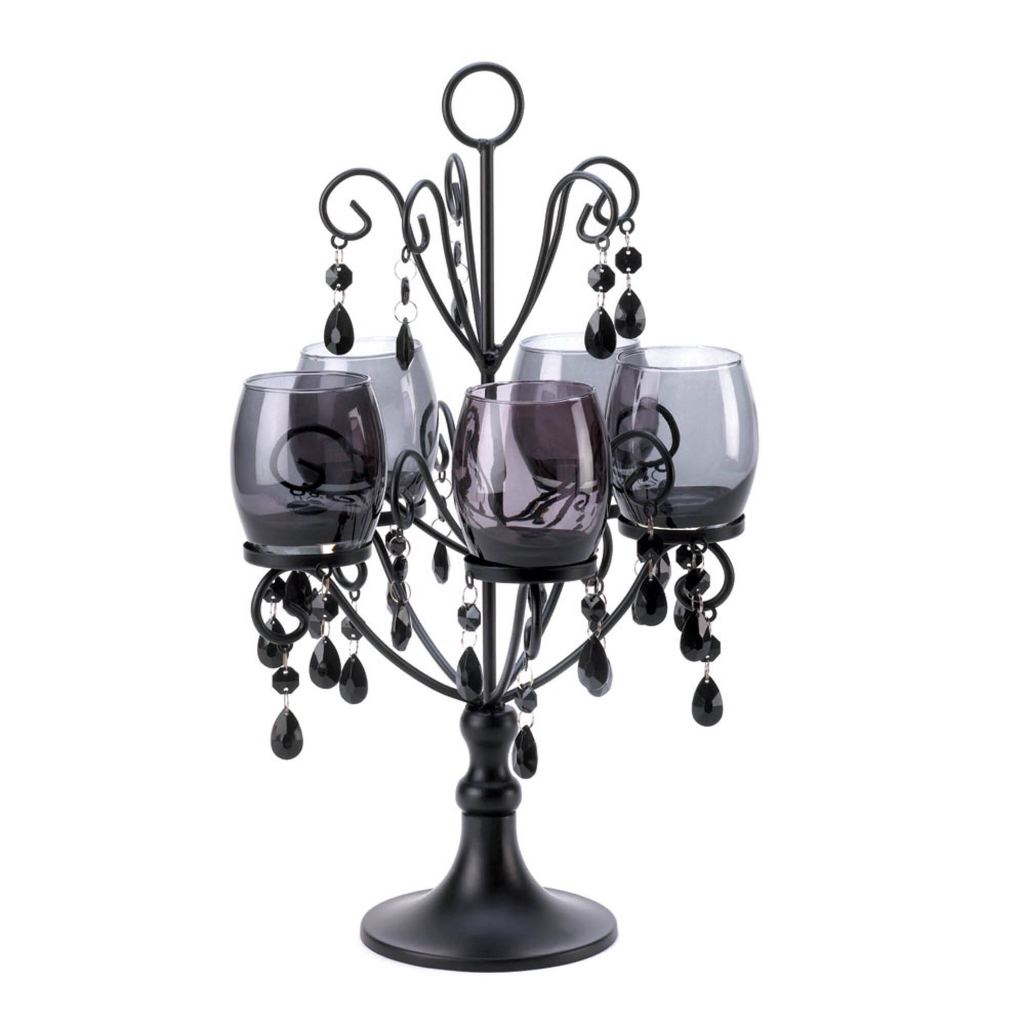 17.5" Midnight Elegance Candelabra